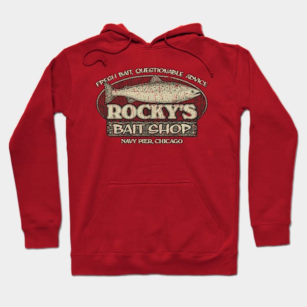 Rocky's Bait Shop Chicago 1923 Hoodie by JCD666